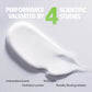 Product with text 'Performance validated by 4 scientific studies' on a light gray background
