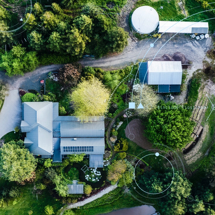 Aerial view of Max Biocare’s Research Park 